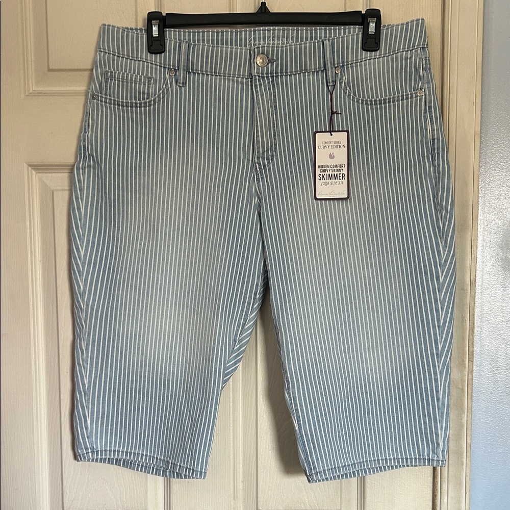 NWOT Gloria Vanderbilt hidden comfort curvy skinny skimmer size 18W